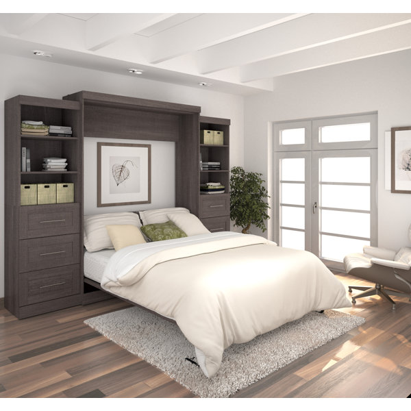 Ebern Designs Storage Murphy Bed & Reviews Wayfair